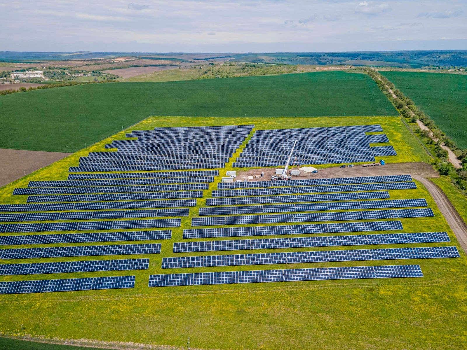 Parc fotovoltaic Oristano — fotografie 2